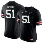 NCAA Ohio State Buckeyes Men's #51 Antwuan Jackson Black Nike Football College Jersey CGP8345OJ